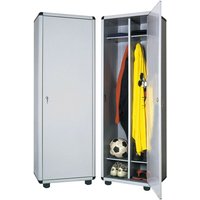 Garofalo - Doppelte Schmutzreinigungschrank Easy l 59 x p 40 x h 175 cm hellgrau von GAROFALO