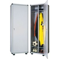 Garofalo - Doppelte Schmutzreinigungschrank Easy l 59 x p 40 x h 175 cm hellgrau von GAROFALO
