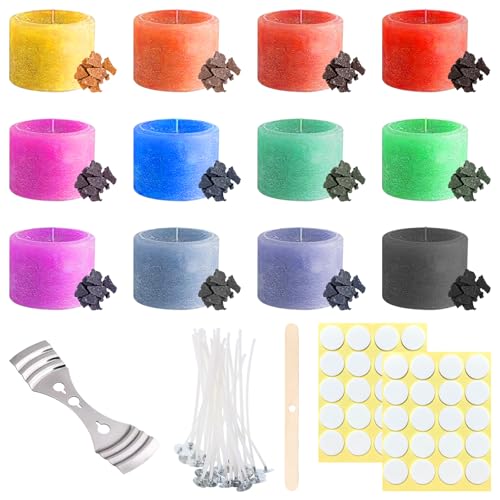 Kerzenwachs Farbe 12 * 5g Farben Kerzenfarben Kerzen DIY Wachsfarben Mit Kerzendochte Kerzenherstellung Kerzenwachs zum Gießen für Sojawachs Paraffin Bienenwachs Kerzen Selber Machen Kerzenwachs Farbe 12 * 5g Farben Kerzenfarben Kerzen DIY Wachsfarben Mit Kerzendochte Kerzenherstellung Kerzenwachs zum Gießen für Sojawachs Paraffin Bienenwachs Kerzen Selber Machen von GAROMIA