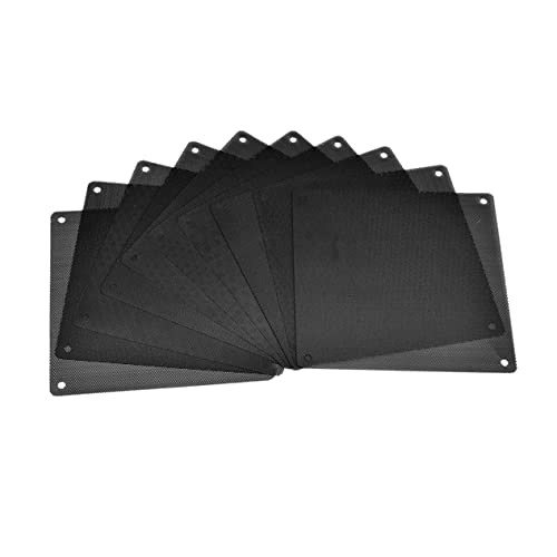 GAROZATION 1 15stk Lüfter Staubfilter Lüfterabdeckungsschutz Für Computer Computer-staubfilter Gehäusestaubfilter Computer-lüfterfilter Staubfilter Für Computergehäuselüfter Black von GAROZATION