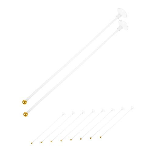 GAROZATION 10 Stück Teiliges Auto Fensterfahnen Saugnapf Fahnenmast Polyester Fahnenstab für Außenbereich Hausdekoration Bunte Langlebige Fensterflaggen für Reise und Garten von GAROZATION