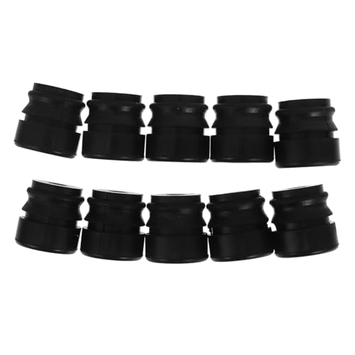 GAROZATION 10 Stück Teiliges Ersatzteile set Kettensäge Gummipuffer Anti vibrations dämpfer Passend für Benzin Kettensägen Inklusive Dämpfungsblock und Montagepad Einfache Installation von GAROZATION