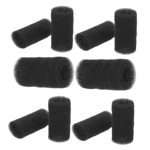 GAROZATION 10 Stück Teiliges Filterschwammrollen für Aquarium und Teich Dichte Struktur Schützender Vorfilter für Fischbecken Kompatibel mit Externen Filtereinläufen Einfach zu Reinigen und von GAROZATION