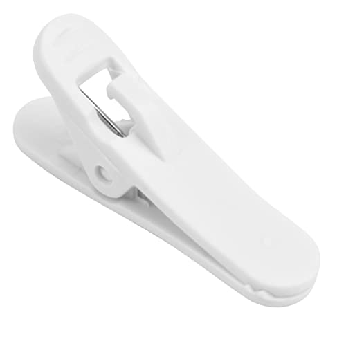 GAROZATION 100 Stück Kabelclips Für Kopfhörerkabel Selbstklebende Krokodilklemmen Zur Kabelorganisation Weißer Kragen Und Hemdhalter Für Ein Aufgeräumtes Zuhause Und Büro von GAROZATION