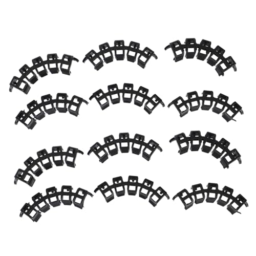 GAROZATION 100 Stück Pflanzenstützklammern aus Kunststoff Praktische Tomatenhalter Biegsame Pflanzenclips zur Stielfixierung Wiederverwendbar Leicht zu Installieren für Obstbäume Blumen und von GAROZATION