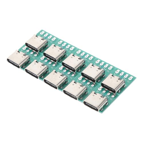 GAROZATION 10stücke USB-c-anschlussplatine PCB- Für Datenleitung -c-buchse Für Verschiedene Umgebungen von GAROZATION