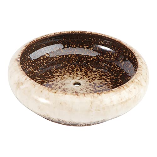 GAROZATION 1pc Keramik Blumentopf Pflanzer Grüne Pflanze Topf Hydrokultur Wohnkultur Für Schreibtisch von GAROZATION
