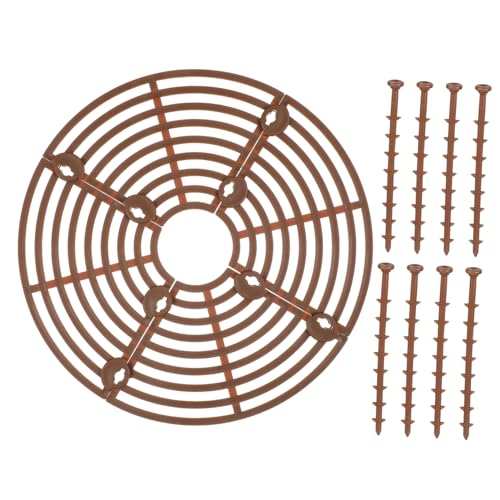 GAROZATION 2 Stück Blumentopf Schutzabdeckung Robustes Pflanzengitter aus Hochwertigem Material und Katzensicher Schützt Erde vor Verschütten und Grabungen Einfach Zuschneidbar für Garten GAROZATION 2 Stück Blumentopf Schutzabdeckung Robustes Pflanzengitter aus Hochwertigem Material und Katzensicher Schützt Erde vor Verschütten und Grabungen Einfach Zuschneidbar für Garten von GAROZATION