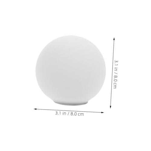 GAROZATION 2 Stück Glas Lampenschirm Opal Kugelförmig Ersatzschirm für Deckenleuchte Pendelleuchte Weiches Licht Einfach zu Montieren GAROZATION 2 Stück Glas Lampenschirm Opal Kugelförmig Ersatzschirm für Deckenleuchte Pendelleuchte Weiches Licht Einfach zu Montieren von GAROZATION