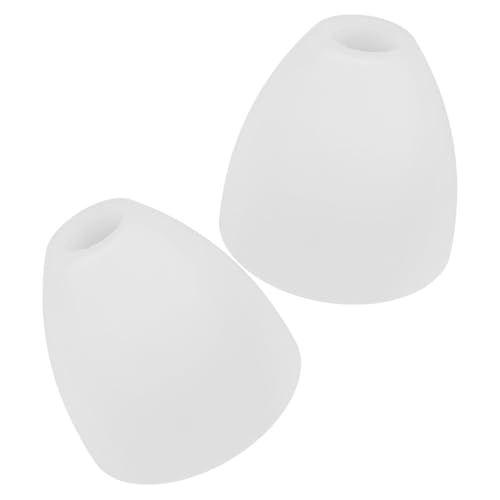 GAROZATION 2 Stück Mattierte Glas Lampenschirme Schraubfassung Pendelleuchte Ersatz Lampenschirm für Wohnzimmer Schlafzimmer Bar Vielseitig Einsetzbar von GAROZATION