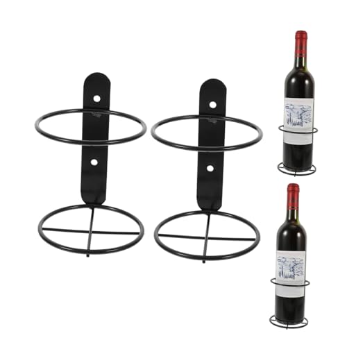 GAROZATION 2 Stück Weinregal Zur Wandmontage, Wandhalterung Für Einzelne Weinflaschen, Wanddisplay Für Einzelne Flaschen, Regal Für Einzelne Flaschen, Wandhalterung Für Flaschen, Weinhalter GAROZATION 2 Stück Weinregal Zur Wandmontage, Wandhalterung Für Einzelne Weinflaschen, Wanddisplay Für Einzelne Flaschen, Regal Für Einzelne Flaschen, Wandhalterung Für Flaschen, Weinhalter von GAROZATION