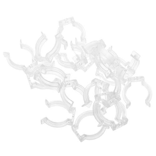 GAROZATION 20St Leuchtstofflampenklemme LED-Clip-Licht Befestigungsclips für Neonröhrenleuchten Lampenrohr-Clip LED Röhre Halterung Befestigungsclip für Lampenrohre aus Kunststoff Montageclip GAROZATION 20St Leuchtstofflampenklemme LED-Clip-Licht Befestigungsclips für Neonröhrenleuchten Lampenrohr-Clip LED Röhre Halterung Befestigungsclip für Lampenrohre aus Kunststoff Montageclip von GAROZATION