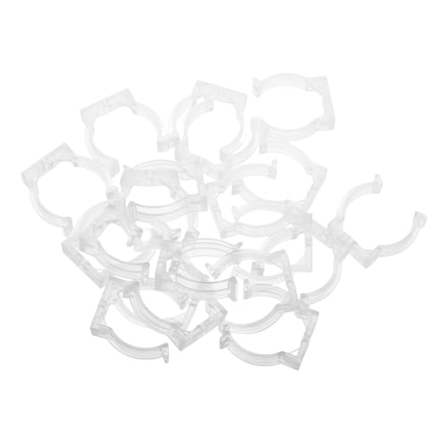 GAROZATION 20St Leuchtstofflampenklemme Lampenrohrhalter LED Röhrenclip Lampenfassungsklammern Befestigungsclips für Neonröhrenleuchten Lampenrohr-Schnallenclip LED-Lichtlampenklemmen Plastik GAROZATION 20St Leuchtstofflampenklemme Lampenrohrhalter LED Röhrenclip Lampenfassungsklammern Befestigungsclips für Neonröhrenleuchten Lampenrohr-Schnallenclip LED-Lichtlampenklemmen Plastik von GAROZATION