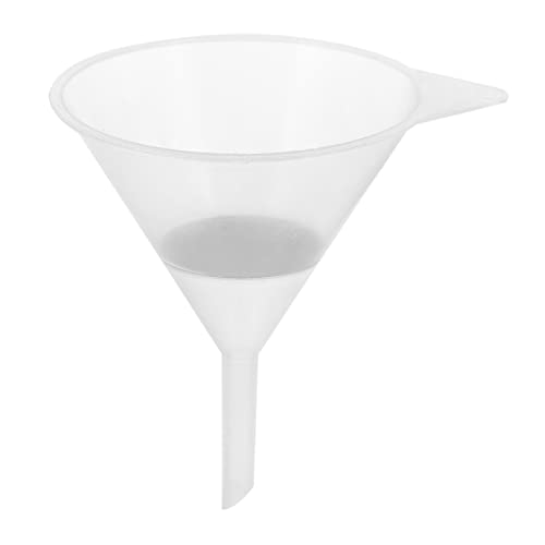 GAROZATION 2st Farbtrichter Aufgehalten Gefritteter Filter Tintentrichter Siebtrichter Kleiner Flüssigkeitstrichter Transparent Labortrichter Druckertrichter Filtertrichter Filtern Plastik von GAROZATION