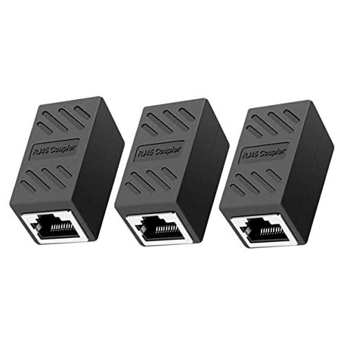 GAROZATION 3stücke Ethernet Kupplung Werkzeuglose Verbindung Für Ethernet Kabel Kompatibel Mit Und Langlebige Und Einfache Installation von GAROZATION