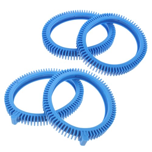 GAROZATION 4 Teiliges Reiniger Reifen Set Roboter Poolreiniger Reifen Pool Zubehör Reinigung Pool Rad Ersatz Automatische Poolreiniger von GAROZATION