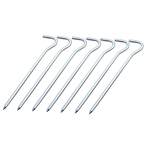 GAROZATION 6stücke Zelt-heringe Ultraleichte Wiederverwendbare Zeltanker Für Camping Pavillons Und Windschutz Robuste Langlebige Und Tiefe Verankerung Für Bodenarten GAROZATION 6stücke Zelt-heringe Ultraleichte Wiederverwendbare Zeltanker Für Camping Pavillons Und Windschutz Robuste Langlebige Und Tiefe Verankerung Für Bodenarten von GAROZATION