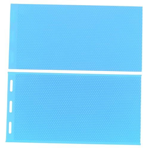 GAROZATION Bienenwachs Pressform Honigwaben Prägeform DIY Bienenwachsplatten Pressform für Imker Hobby Projekte Leicht zu Reinigen Künstlerisch Geprägt Hellblau GAROZATION Bienenwachs Pressform Honigwaben Prägeform DIY Bienenwachsplatten Pressform für Imker Hobby Projekte Leicht zu Reinigen Künstlerisch Geprägt Hellblau von GAROZATION