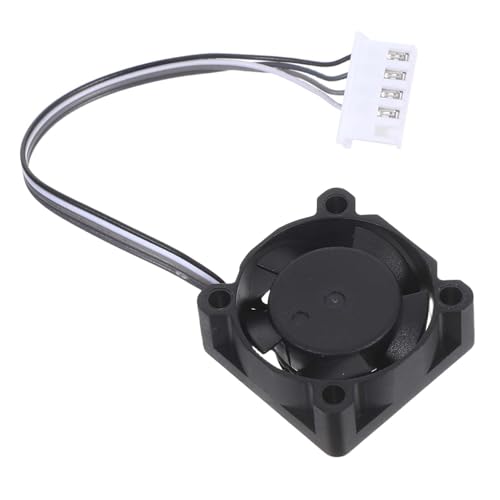 GAROZATION Drucker Wärmeableitungslüfter 3D Drucker Hotend Wärmemanagement Hotend Kühllösung Extruderkühlung Schwarzer Kunststoff von GAROZATION