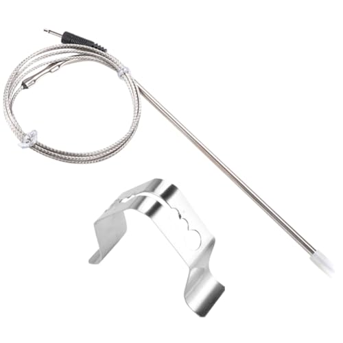GAROZATION Edelstahl Grillthermometer Halter mit Klammer Langlebiger Fleisch Temperaturmesser Befestigungsclip für Bbq und Küche Praktisch und Tragbar für Grillsonden Fixierung GAROZATION Edelstahl Grillthermometer Halter mit Klammer Langlebiger Fleisch Temperaturmesser Befestigungsclip für Bbq und Küche Praktisch und Tragbar für Grillsonden Fixierung von GAROZATION