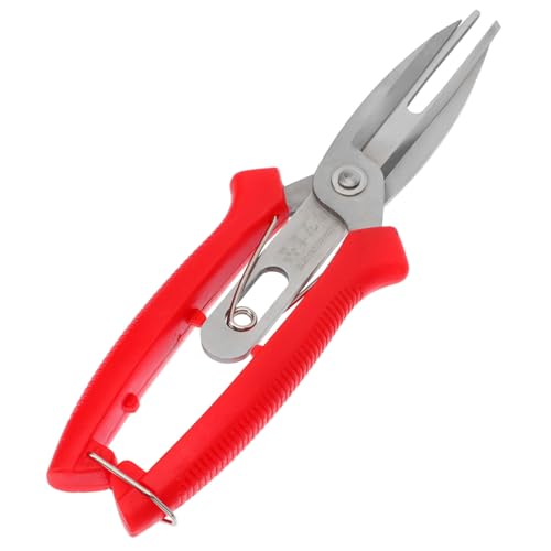 GAROZATION Ergonomische Gartenschere mit Doppelklingigem Schnitt Leichter Griff Rutschfest Zeitsparend zum Obst und Zweigbeschneiden Handlich für Gartenarbeit und Baumschnitt von GAROZATION