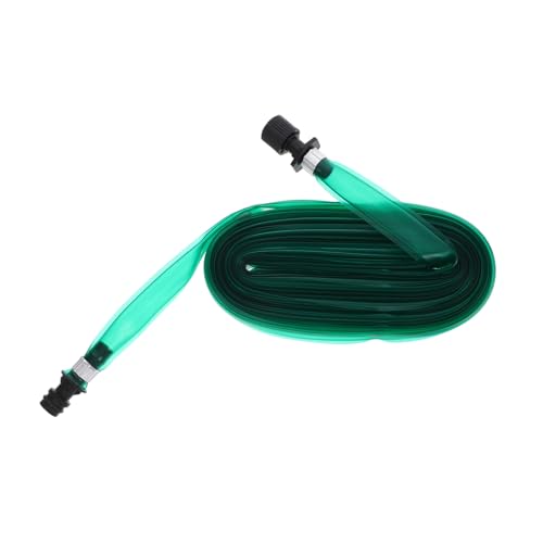 GAROZATION Flacher Soaker Schlauch Gartenschlauch mit Gummidichtung Leckagefrei Gleichmäßige Bewässerung für Gewächshaus Gemüsebeete Robust Langlebig von GAROZATION