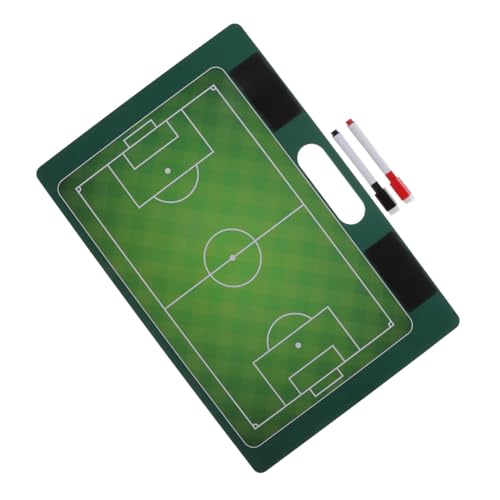 GAROZATION Fußball Coaching Board aus Robustem PVC Tragbares Leichtes Schreibtafel Werkzeug für Indoor Ballspiel Match Trainer Whiteboard für Fußballtrainer und Trainingsgeräte GAROZATION Fußball Coaching Board aus Robustem PVC Tragbares Leichtes Schreibtafel Werkzeug für Indoor Ballspiel Match Trainer Whiteboard für Fußballtrainer und Trainingsgeräte von GAROZATION