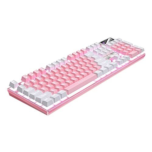 GAROZATION Gaming- Tasten RGB Mechanische Kabelgebundene Mit Ergonomischem Design Geeignet Für Pc Büro Und Spiele USB- Hintergrundbeleuchtung von GAROZATION