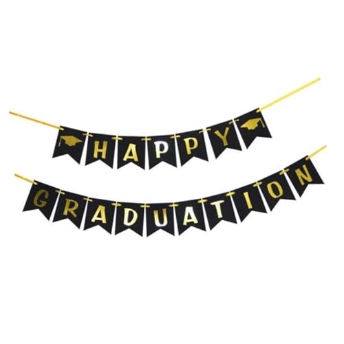 GAROZATION Graduation Paper Banner Hängende Abschlussdeko Stilvoll Langlebig für Abitur Party Dekoration Abschlussfeier Girlande Kreative Atmosphäre GAROZATION Graduation Paper Banner Hängende Abschlussdeko Stilvoll Langlebig für Abitur Party Dekoration Abschlussfeier Girlande Kreative Atmosphäre von GAROZATION