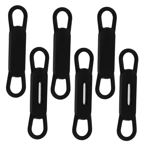 GAROZATION Magnetischer Stifthalter magnetischer Bleistifthalter Whiteboard Weiß Etiketten Stifthalter Silikon Markierungshalter Krankenschwester Magnetpensträger Stifthülle Kieselgel Schwarz von GAROZATION