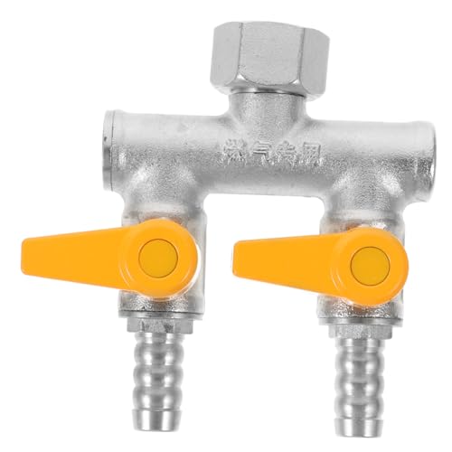 GAROZATION Messing Gartenschlauch Verteiler Wege Ventil mit Absperrfunktion Langlebiger Schlauchverbinder für Wasserhahn und Hochdruckschläuche Korrosionsbeständig Installieren Vielseitig GAROZATION Messing Gartenschlauch Verteiler Wege Ventil mit Absperrfunktion Langlebiger Schlauchverbinder für Wasserhahn und Hochdruckschläuche Korrosionsbeständig Installieren Vielseitig von GAROZATION