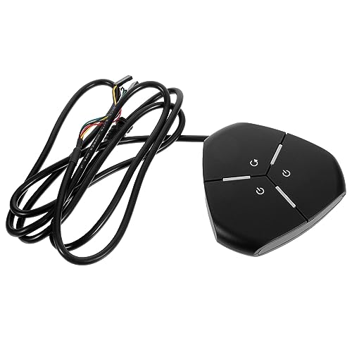 GAROZATION Pc Power Button Für Desktop-Computer Langlebiger Gehäuseschalter Mit Kabel Design Für Einfache Handhabung Für Gaming Und Büroanwendungen von GAROZATION