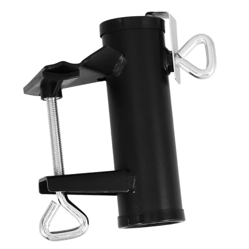 GAROZATION Heavy Duty Schirmhalter Clip Robuste Halterung Für Sonnenschirme Für Balkon Garten Und Strand Sicherer Halt Bei Wind Leicht Und Tragbar Aus Strapazierfähigem Kompatibel Mit von GAROZATION