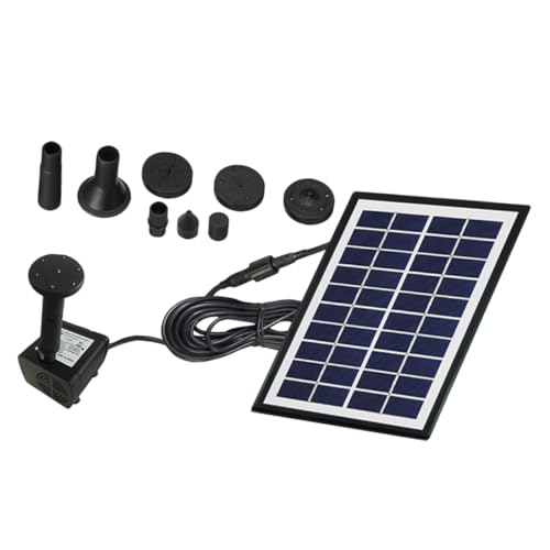 GAROZATION Solar Betriebene Miniatur Wasserfontäne für Garten Teich Umweltfreundliche Schwimmende Springbrunnenpumpe Automatisch Langlebig Geeignet für Vogeltränke Fischteich GAROZATION Solar Betriebene Miniatur Wasserfontäne für Garten Teich Umweltfreundliche Schwimmende Springbrunnenpumpe Automatisch Langlebig Geeignet für Vogeltränke Fischteich von GAROZATION