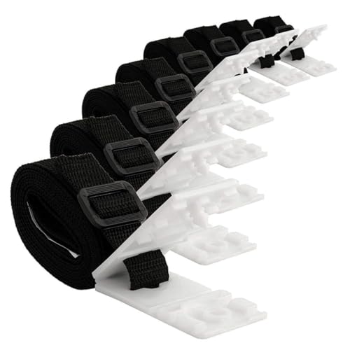 GAROZATION Solar Blanket Straps Poolabdeckungs zubehör mit Robusten Verschleißfesten Befestigungsgurten für Sichere Fixierung und Langlebige Anwendung bei Solarabdeckungen von GAROZATION