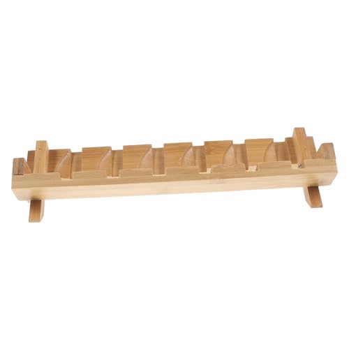 GAROZATION Teetassen Regal Leichtes Strapazierfähiges Holz Trockenregal mit Fächern Multifunktionaler Teetassen Organizer für Haushalt Platzsparend und Langlebig GAROZATION Teetassen Regal Leichtes Strapazierfähiges Holz Trockenregal mit Fächern Multifunktionaler Teetassen Organizer für Haushalt Platzsparend und Langlebig von GAROZATION
