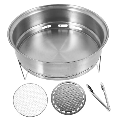 GAROZATION Tragbarer Edelstahl Grill mit Hoher Hitzebeständigkeit Handlich und Robust für Camping Picknick Outdoor Barbecue Leicht zu Reinigen und Platzsparend Verstaubar GAROZATION Tragbarer Edelstahl Grill mit Hoher Hitzebeständigkeit Handlich und Robust für Camping Picknick Outdoor Barbecue Leicht zu Reinigen und Platzsparend Verstaubar von GAROZATION