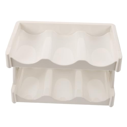 GAROZATION Zweistöckiges Becher Flaschenregal aus Robustem Material Platzsparender Küchenorganizer für Schränke Staubschutz und Vielseitige Aufbewahrung von Tassen Babyflaschen für Haushalt GAROZATION Zweistöckiges Becher Flaschenregal aus Robustem Material Platzsparender Küchenorganizer für Schränke Staubschutz und Vielseitige Aufbewahrung von Tassen Babyflaschen für Haushalt von GAROZATION