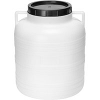 Garronda 60 Liter BPA-freies Fass und Futtertonne, Weithalsfass, Wassertank und Behälter mit Deckel für Sauerkraut sowie Surfass Pökelfass für von GARRONDA