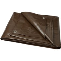 Garronda Abdeckplane 4x5 m 200 g/m² Plane wasserdicht mit Ösen UV-beständig reißfest schimmelresistent Tarp PP Gewebeplane für Gartenmöbel Auto Holz von GARRONDA