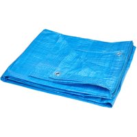 Garronda Abdeckplane wasserdicht mit Ösen 4x5 m 60 g/m² leichte Gewebeplane flexibel abwaschbar PP Tarpaulin für Garten & Staubschutz GD-0162 Blau Garronda Abdeckplane wasserdicht mit Ösen 4x5 m 60 g/m² leichte Gewebeplane flexibel abwaschbar PP Tarpaulin für Garten & Staubschutz GD-0162 Blau von GARRONDA