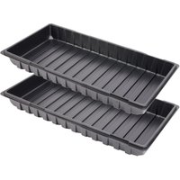 Garronda Anzucht Schale Pflanzschale Gewächshaus Anzuchtplatte Anzuchtschale Keimschale, Ideal für Pflanzen, Anzuchten, Garten GD-0065 (60x30 cm von GARRONDA