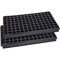 Garronda Anzuchtplatte mit Untersetzer mit 112 Pflanzlöchern Anzucht Schale Pflanzschale Gewächshaus Keimschale Stabiles Set GD-0066 (53x32 cm Garronda Anzuchtplatte mit Untersetzer mit 112 Pflanzlöchern Anzucht Schale Pflanzschale Gewächshaus Keimschale Stabiles Set GD-0066 (53x32 cm von GARRONDA