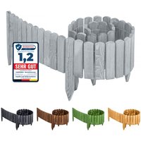 Garronda Beeteinfassung Holz Rollzaun Holzzaun 200 x 8 cm imprägniert Flexibler Rollborder Rasenkante Palisade Gartenzaun Umzäunung für Garten Garronda Beeteinfassung Holz Rollzaun Holzzaun 200 x 8 cm imprägniert Flexibler Rollborder Rasenkante Palisade Gartenzaun Umzäunung für Garten von GARRONDA
