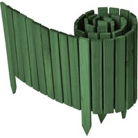 Garronda Beeteinfassung Holz Rollzaun Holzzaun 40 cm x 200 cm imprägniert Flexibler Rollborder Rasenkante Palisade Gartenzaun Umzäunung für Garten Garronda Beeteinfassung Holz Rollzaun Holzzaun 40 cm x 200 cm imprägniert Flexibler Rollborder Rasenkante Palisade Gartenzaun Umzäunung für Garten von GARRONDA