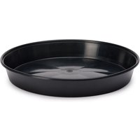 Garronda Blumentopf Untersetzer GD-0026 (Schwarz, ⌀ 40 cm H 5,2 cm) von GARRONDA