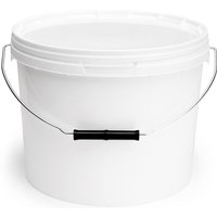 Garronda Eimer mit Deckel 10 L für die Lagerung von Lebensmittel- und Chemischen Produkten 100 Stück Weiß GD-0071 Garronda Eimer mit Deckel 10 L für die Lagerung von Lebensmittel- und Chemischen Produkten 100 Stück Weiß GD-0071 von GARRONDA