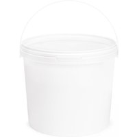 Garronda Eimer mit Deckel 5 L für die Lagerung von Lebensmittel- und Chemischen Produkten 50 Stück Weiß GD-0071 Garronda Eimer mit Deckel 5 L für die Lagerung von Lebensmittel- und Chemischen Produkten 50 Stück Weiß GD-0071 von GARRONDA