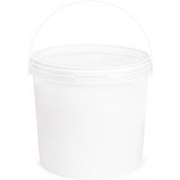 Garronda Eimer mit Deckel 8 L für die Lagerung von Lebensmittel- und Chemischen Produkten 20 Stück Weiß GD-0071 Garronda Eimer mit Deckel 8 L für die Lagerung von Lebensmittel- und Chemischen Produkten 20 Stück Weiß GD-0071 von GARRONDA