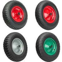 Garronda Ersatzrad Schubkarre 4.80/4.00-8 Schubkarrenrad Ø 390 mm Luftreifen 6PR Reifen bis 250 kg mit Achse Stahlfelge Kugellager für Gartenwagen Garronda Ersatzrad Schubkarre 4.80/4.00-8 Schubkarrenrad Ø 390 mm Luftreifen 6PR Reifen bis 250 kg mit Achse Stahlfelge Kugellager für Gartenwagen von GARRONDA